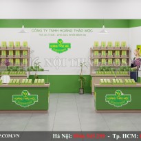 Thiết Kế Kiot Gian Hàng Thảo Mộc Tân Hiệp